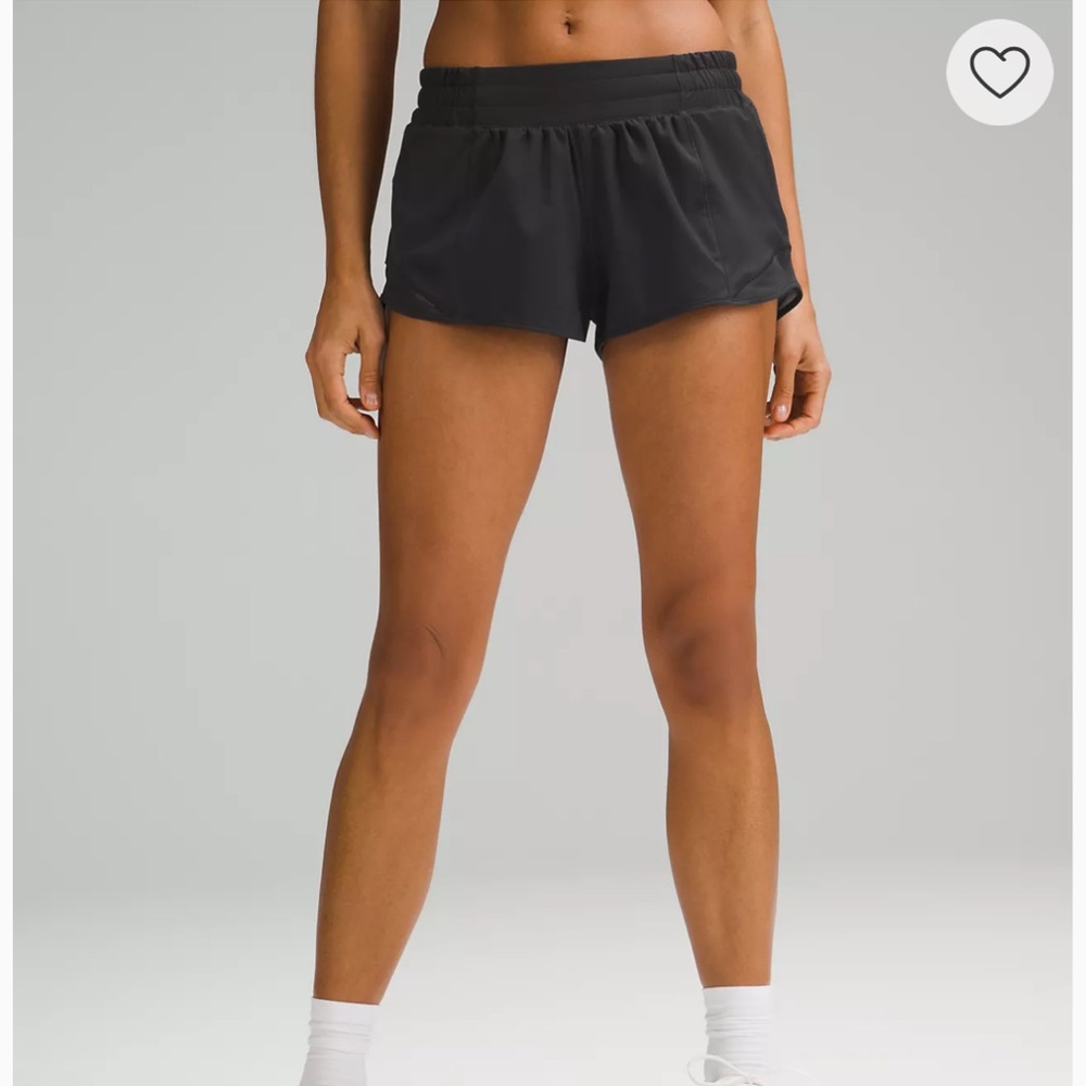 Lululemon Hotty Hot Short 2.5” Size 4 Black